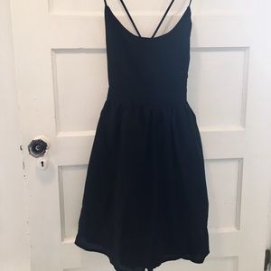 TOBI Black Backless Dress